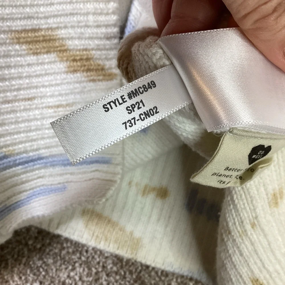 Madewell Tie-Dye Broadway Button-Up Cardigan Sweater - Picture 11 of 12